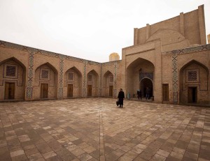 Courtyard of Ulugh Beg Madrasah